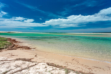 Idyllic beach paradise with crystal clear waters Australia