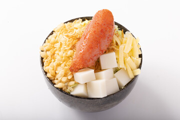 明太もちチーズもんじゃ