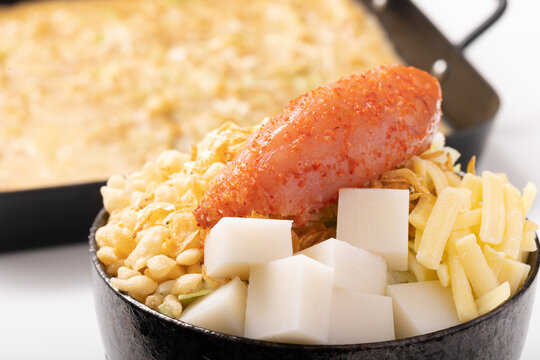 明太もちチーズもんじゃ
