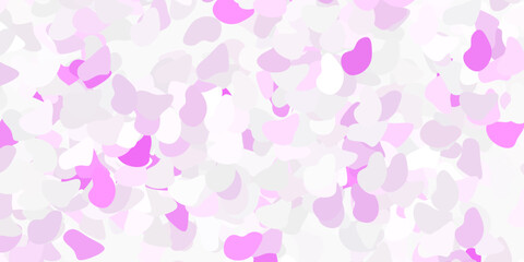Light purple vector backdrop with chaotic shapes.