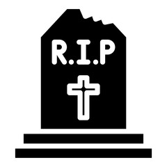 Obraz premium grave Christian icon