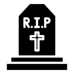 Obraz premium grave Christian icon