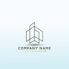 Modern logo for residential community logo letter B