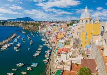 Procida (Campania, Italy) - The touristic island town beside Ischia, in the province of Napoli...