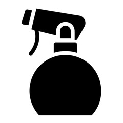 spray glyph icon