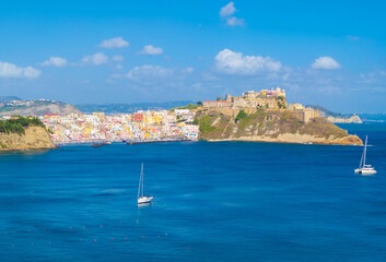 Procida (Campania, Italy) - The touristic island town beside Ischia, in the province of Napoli...