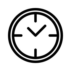 clock icon or logo