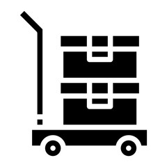 trolley Solid icon