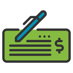 check Filled Outline icon