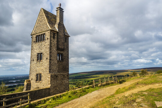 The Pigeon tower near to rivington Pike in the west pennines of Lancashire