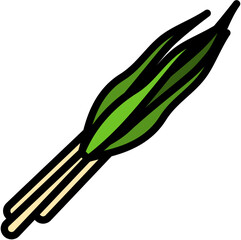 Obraz na płótnie Canvas fruit and vegetable illustration