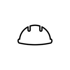 hard hat icon. working helmet icon vector