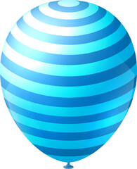 3D realistic party decoration helium balloon