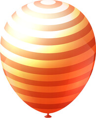 3D realistic party decoration helium balloon