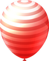 3D realistic party decoration helium balloon