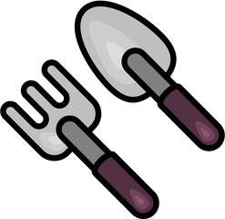 gardening illustration