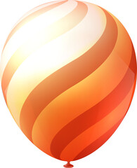 3D realistic party decoration helium balloon