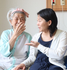 おばあちゃんと孫