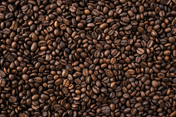 Fototapeta premium Photo of coffee beans