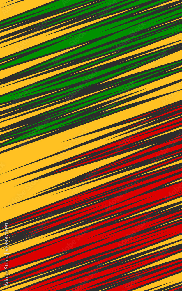 Poster abstract background with colorful slash line pattern