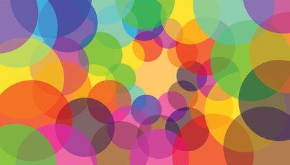abstract colorful background bubble