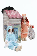 natural dolls made of cloth