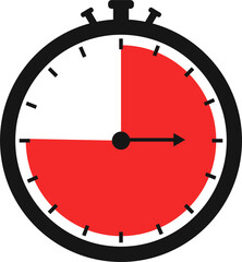 chronometer  design illustration isolated on transparent background