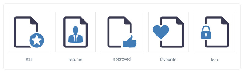 star, resume, approved