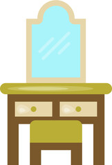 home interior icon illustration