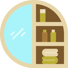 home interior icon illustration