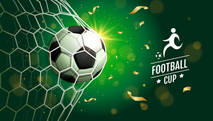 Soccer Template design , Football banner, Sport layout design, green Theme, vector