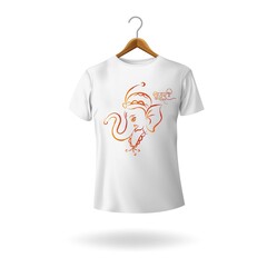 Ganesh Chaturthi wishes t-shirt design