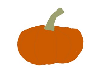 pumpkin isolated on white