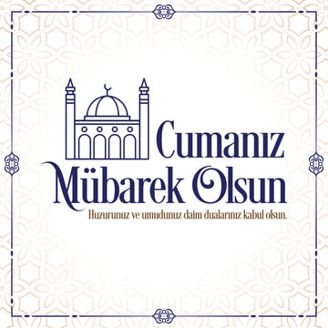 Hayırlı Cumalar. Translation : Have a good friday ( blessed friday for muslim )