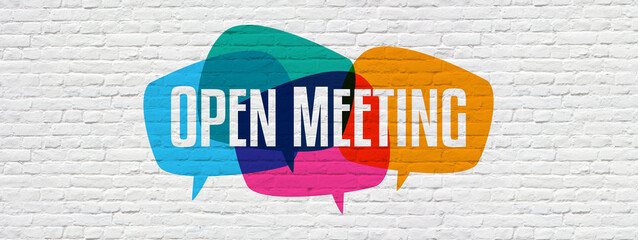 Open meeting