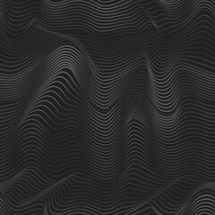 Tech wave seamless texture