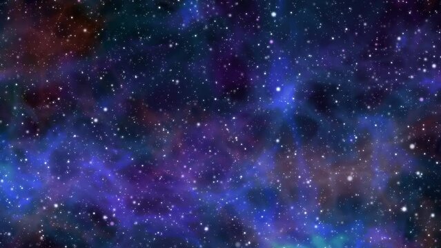 pretty nebula galaxy astrology deep outer space cosmos background beautiful abstract illustration art dust animation