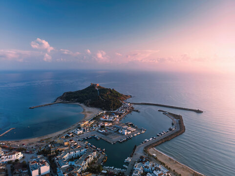 The Lighthouse At Tabarka, Tunisia