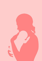 mom and baby for mothers day imagery