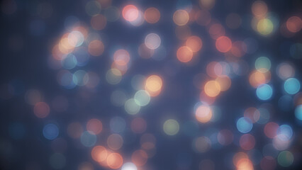 holiday background glowing particles, stars and sparkling flow