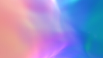 Abstract illustration in holographic colour, futuristic wallpaper.