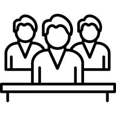 Company Meeting Icon