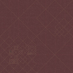Fototapeta premium Abstract lines Maze generative art background art illustration