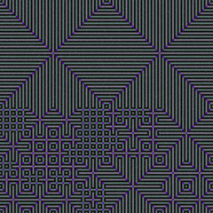 Abstract lines Maze generative art background art illustration