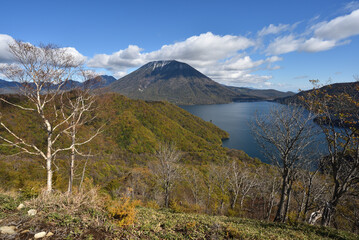 Climbing mountains in Autumn, Nikko, Tochigi, Japan 