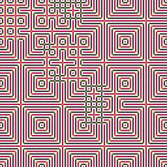 Abstract lines Maze generative art background art illustration