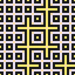 Abstract lines Maze generative art background art illustration