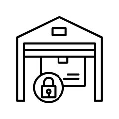 Security Warehouse Icon