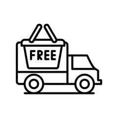 Free Delivery Icon