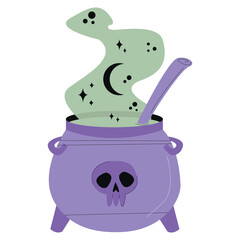cauldron mystical magic clipart